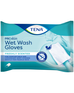 Tena® gants de toilette doux pré-imprégnés x 8
