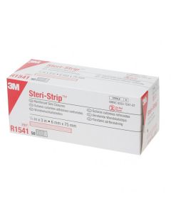 Steri-Strip™ rouge 75 x 6 mm sachet de 3 x 50 sachets