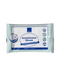 ABENA GANT DE TOILETTE IMPREGN&Eacute; NON PARFUM&Eacute; (4 UNIT&Eacute;S)