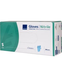 ABENA GANTS EXAMEN NITRILE NON POUDR&Eacute; S (200 UNIT&Eacute;S)