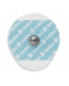 Ambu® WhiteSensor (x5), bouton central, gel solide Pack de 12 x 50 électrodes