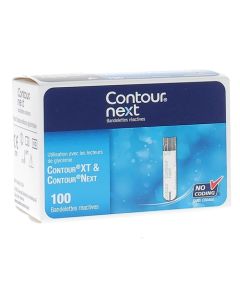 CONTOUR NEXT BANDELETTES REACTIVES (100 UNITÉS)