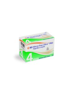 BD Micro-Fine Ultra™ Pro aiguille à stylo 4 mm 32G diamètre 0,23 mm boite de 100