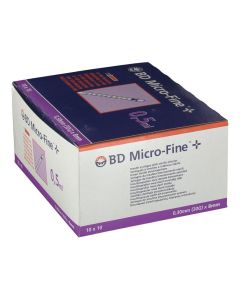 BD Micro-Fine™ + seringue avec aiguille 0,5 ml 8 mm 30G diamètre 0,30 mm boite de 100