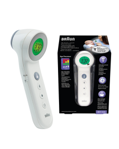 BRAUN® THERMOMÈTRE SANS CONTACT + FRONTAL AGE PRÉCISION BNT 400