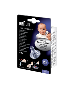 BRAUN® EMBOUTS JETABLES POUR THERMOMÈTRES AURICULAIRES