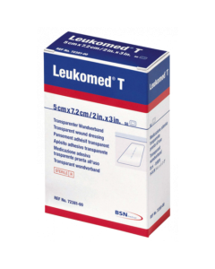 Leukomed® T stérile transparent 5 x 7,2 cm boîte de 50
