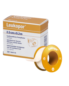 BSN® LEUKOPOR® SPARADRAP AVEC DÉROULEUR 9,2 M x 2,5 CM