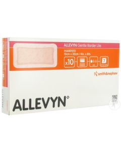 Allevyn™ Gentle Border Lite pansement hydrocellulaire 10 x 20 cm boîte de 10