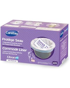 CAREBAG® PROTÈGE SEAU DE CHAISE (20 UNITÉS)