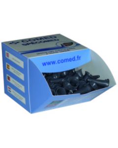 Comed spéculums gris 2,5 mm boîte de 250