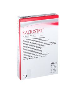 Kaltostat® Pansement non-tissé aux fibres d'alginate 7,5 cm x 12 cm pack de 10
