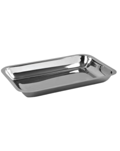 FIRSTY® PLATEAU EN ACIER 26 X 19 X 2,5 CM