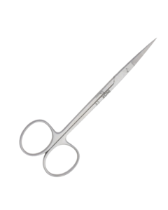 FIRSTY® CISEAUX IRIDECTOMIE 11.5 CM INOX SATINÉ
