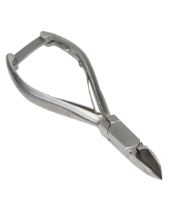 FIRSTY® PINCE COUPE-ONGLES CONCAVE INOX SATINÉ 14 CM