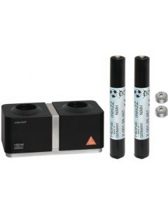Heine® chargeur mini NT + 2 batt NiMH et 2 culots pour mini 3000