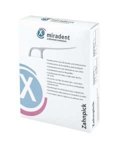 MIRADENT® CURE-DENT SOIE DENTAIRE ZAHNPICK (100 UNITÉS)