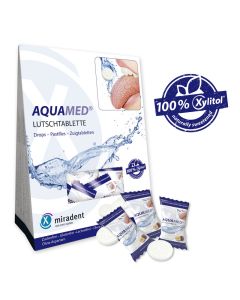 MIRADENT DISPOSITIF CONTRE LA SÉCHERESSE BUCCALE "AQUAMED", FRUIT DE LA PASSION (60G)
