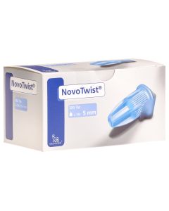 NovoTwist® aiguille à stylo 5 mm 32G diamètre 0,23 mm boîte de 100
