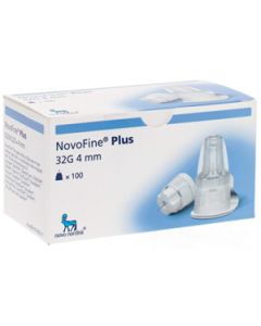 Novofine® aiguille à stylo 4 mm 32G diamètre 0,23 mm boîte de 100