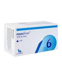 NOVO NORDISK® AIGUILLE INJECTION INSULINE NOVOFINE® (100 UNITÉS)