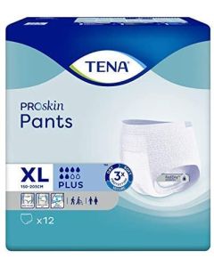Tena®Proskin Pants  Plus XL taille 120-160 cm 1465 ml/6 gouttes x 12