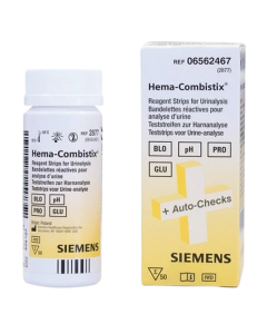 SIEMENS® BANDELETTES URINAIRES HEMA COMBISTIX® (50 UNITÉS)