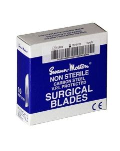 Swann Morton® lames de bistouri non stériles n°10 boîte de 100