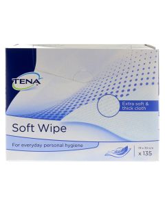 Tena® Soft Wipe carré d'essuyage 19 x 30 cm x 135